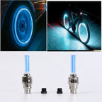 LED Tyre Valve Caps – Motion-Activated Light | RaceVault