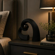Modern Abstract Spiral Sculpture – Elegant Tabletop Decor for Home & Office