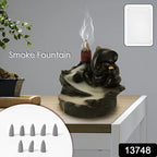 Ganesha Smoke Fountain - Serene Backflow Incense Burner