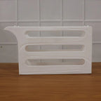 Plastic Egg Storage Organizer – Space-saving fridge tray for neat kitchen organization