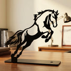 Metal Horse Sculpture – Modern Desk Decor for Sophistication