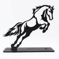 Metal Horse Sculpture – Modern Desk Decor for Sophistication