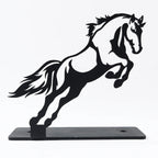 Metal Horse Sculpture – Modern Desk Decor for Sophistication