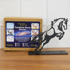 Metal Horse Sculpture – Modern Desk Decor for Sophistication