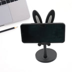 ute Bunny Phone Stand Angle Height Adjustable Phone Stand For Desk Kawaii Phone Holder Desk Accessories Easter Bunny Gifts Favor For Girl Boys Accessories For Phone Tablet Easter Gifts Favors