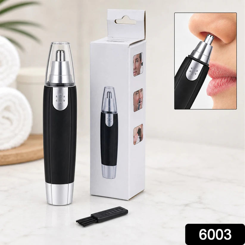 Ear & Nose Hair Trimmer – Painless, Battery-Operated | Calm & Curl