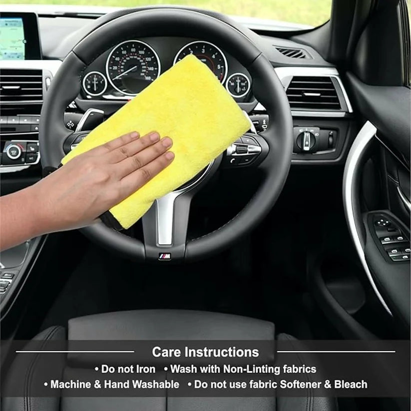 Microfiber Cleaning Cloth 40x30 cm – Super Absorbent & Scratch-Free